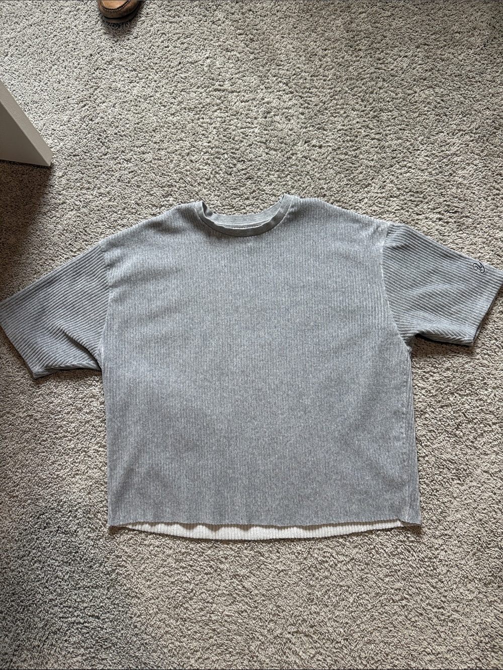 YoungLA discontinued Rare Corduroy Grey Shirt